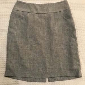 The Limited Grey Pencil Skirt